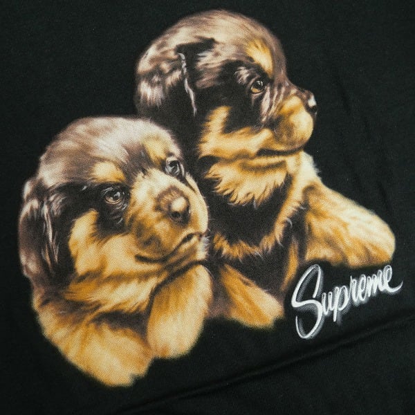 Size【M】 SUPREME シュプリーム 26FW Puppies Tee Black Tシャツ 黒