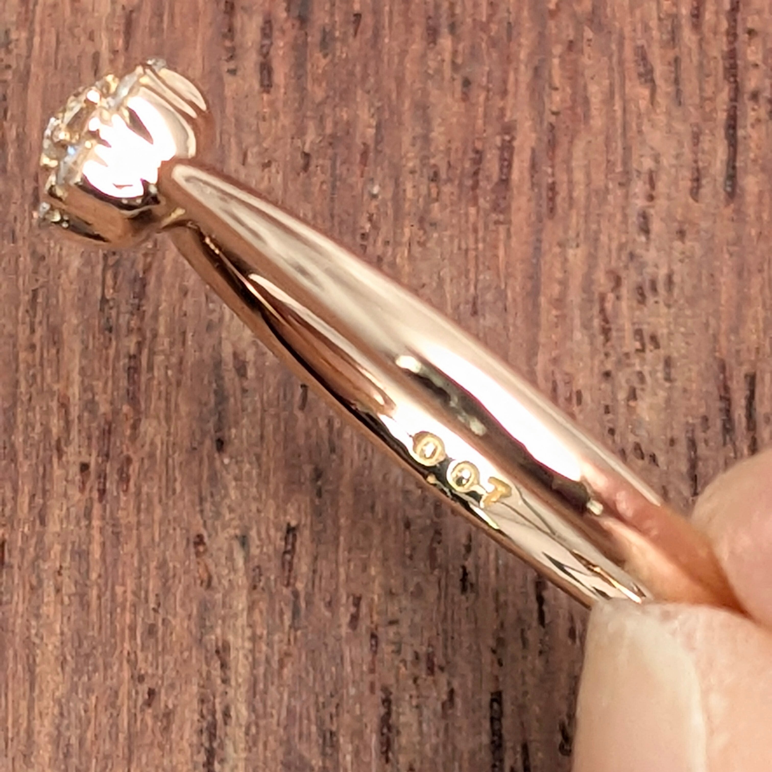 K18ダイヤリング ダイヤモンド 0.07ct 【PRO207676】 | CollectJewel