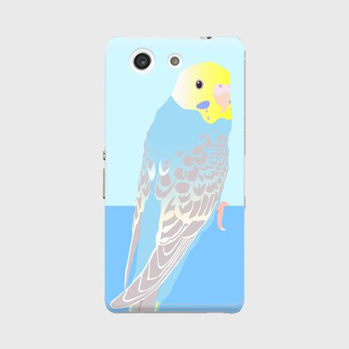 Xperia A4 セキセイインコ パステルカラーレインボー 男女選べます