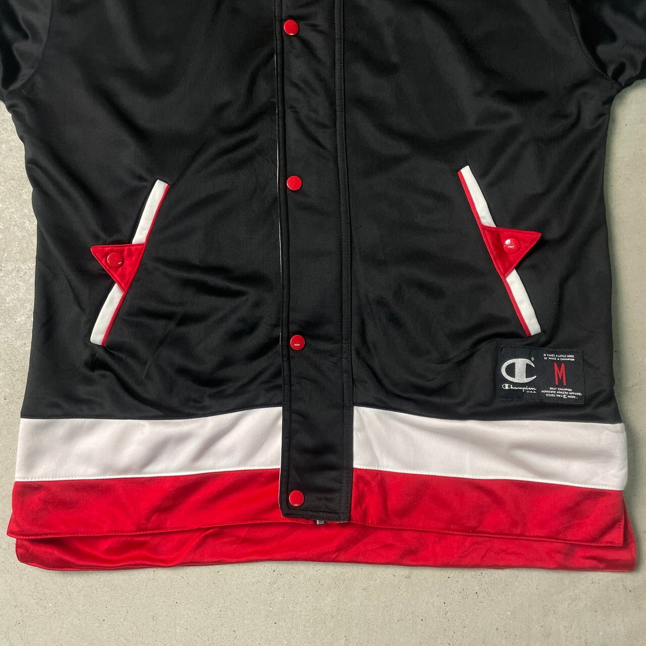 Champion チャンピオン 半袖 サイドライン ジャージ トラック 