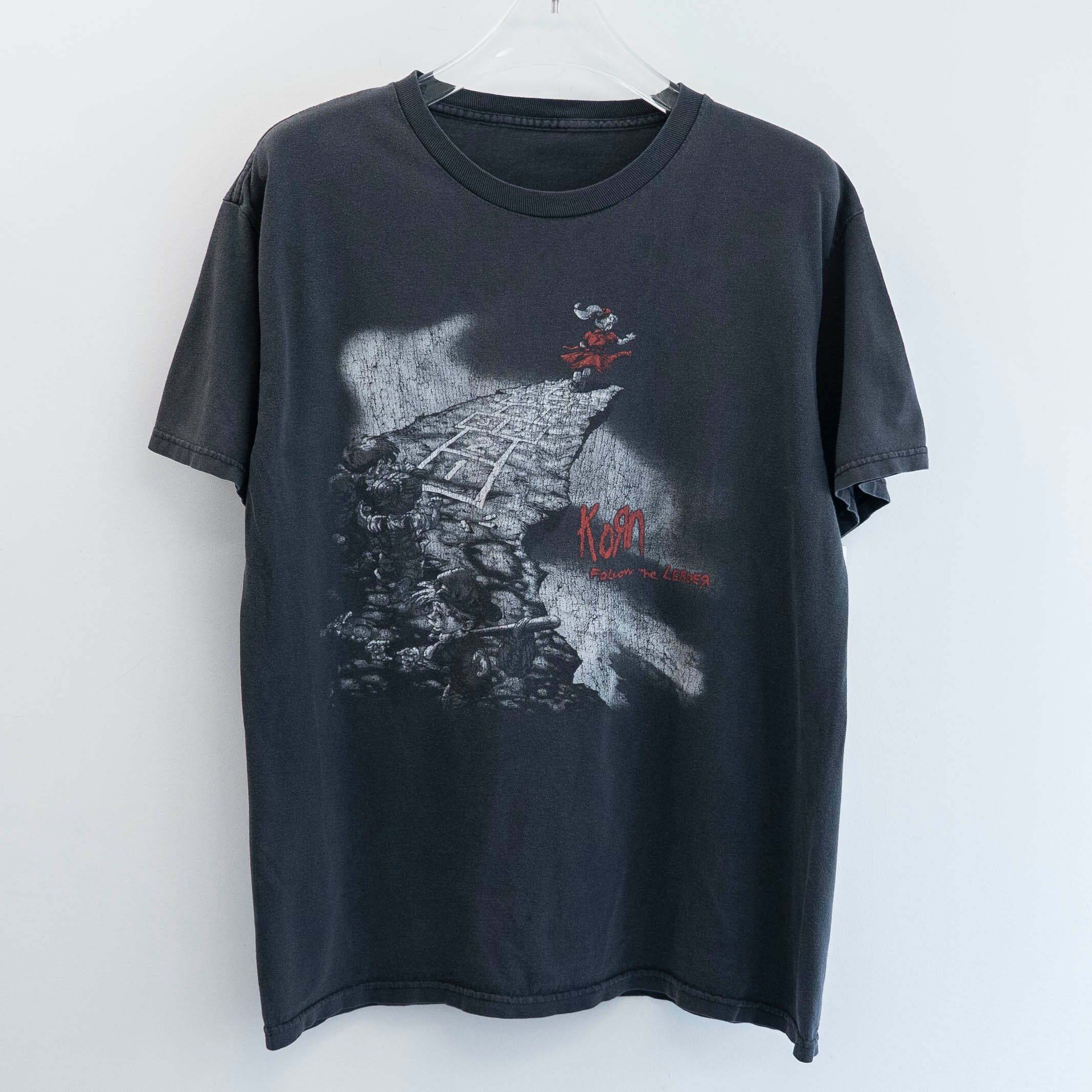 Korn " Follow The Leader Y2K " Cut Tag Fits XL 【A5-71】