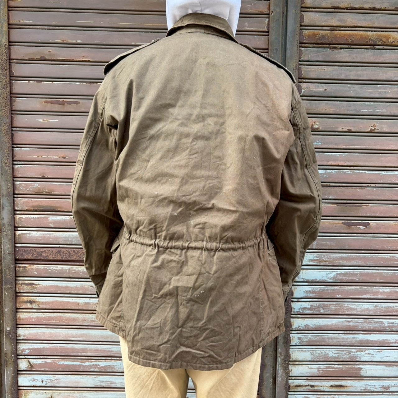 ヴィンテージ ノルウェー軍 M43 モーターサイクル フィールド ジャケット ヴィンテージ ノルウェー軍 M43 モーターサイクル フィールド