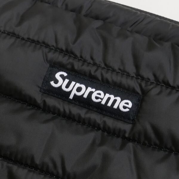 SUPREME 22AW Puffer Side Bag Black 黒 ②