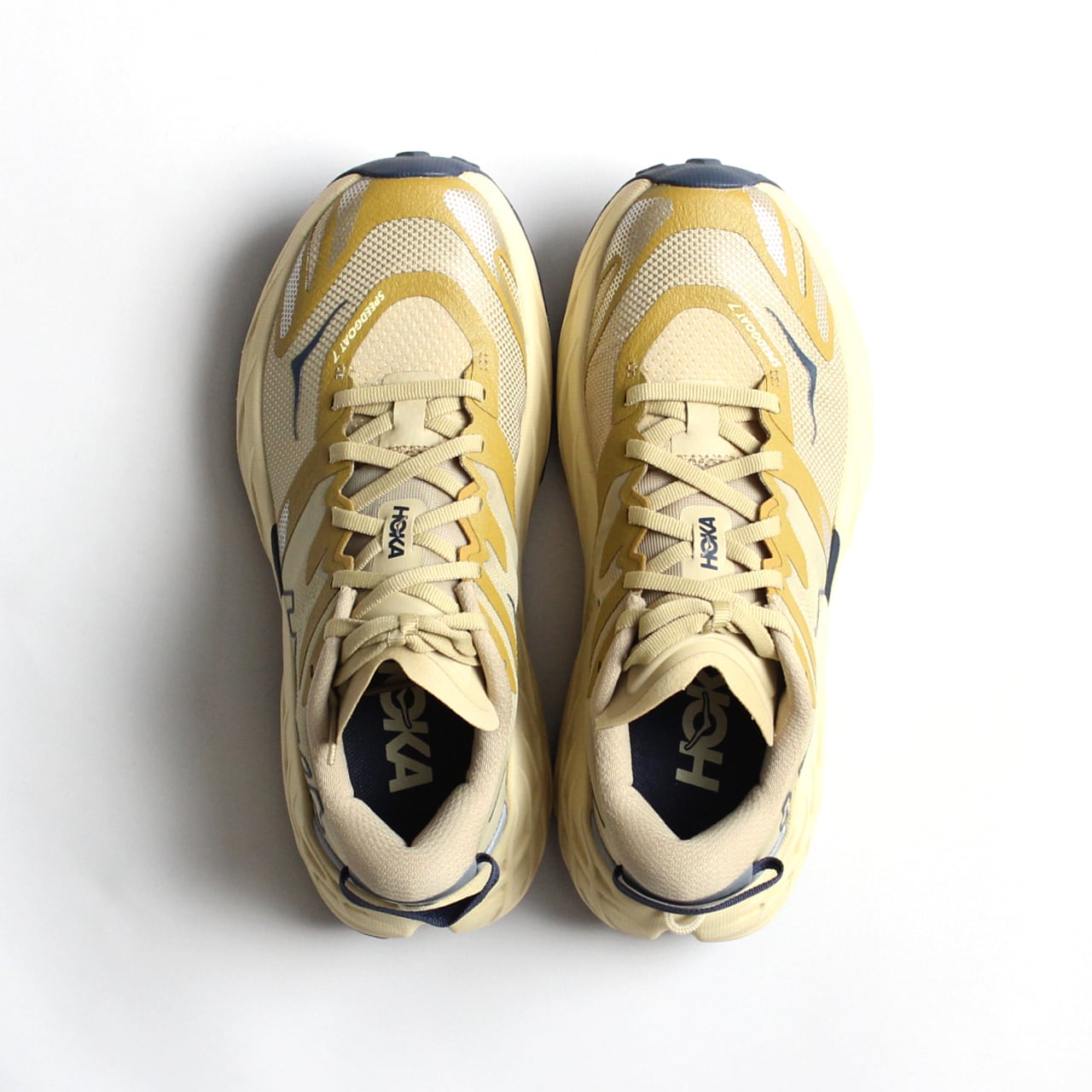HOKA（ホカ）W SPEEDGOAT 7（スピードゴート 7）-バーリー / バーリー