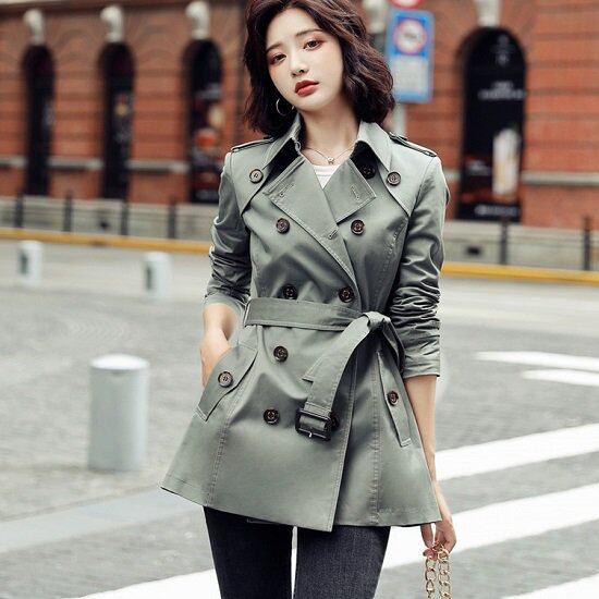 秋冬チェスターコートミディアム丈 レディース 長袖コート アウター トレンチコート ゆったり オシャレ キレイめ 全3色 上品 S/M 通勤 二次会 着回し 気質