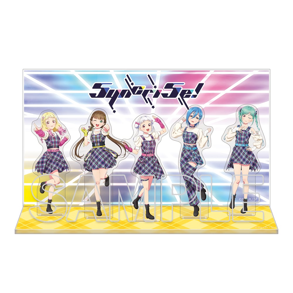 ラブライブ！スーパースター！！アクリルジオラマ Ver.心・技・体