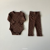 韓国子供服 / 26Autumn / 〖取寄〗Brodyjane / ブロッサムハイウエストレギンス / ベビー服 / 赤ちゃん服 / レギンス *onesize(6~12ヶ月)*