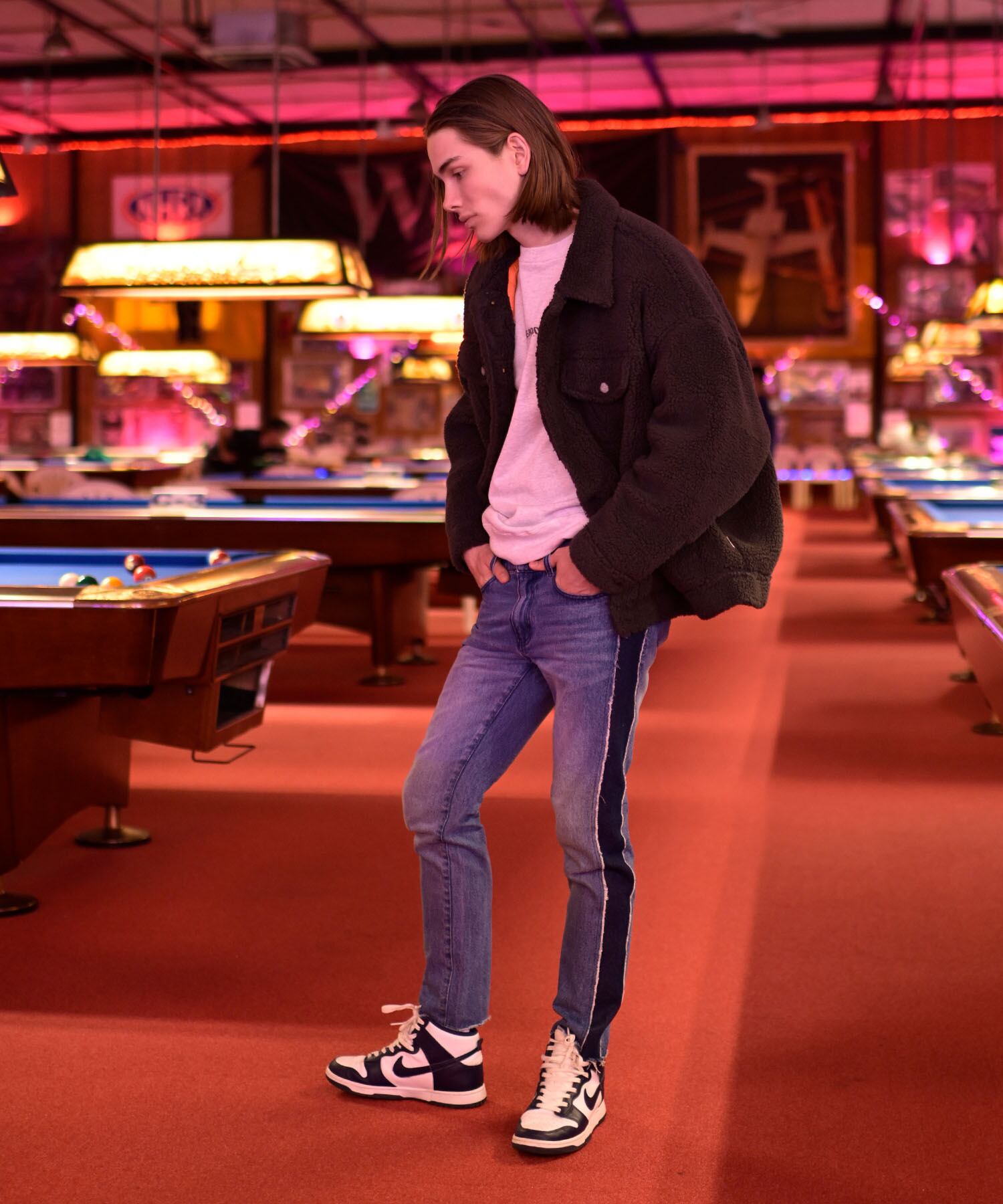Re:room】SIDE LINE W WAIST VINTAGE SLIM DENIM [REP232 Re:room】SIDE LINE W WAIST VINTAGE SLIM DENIM [REP232