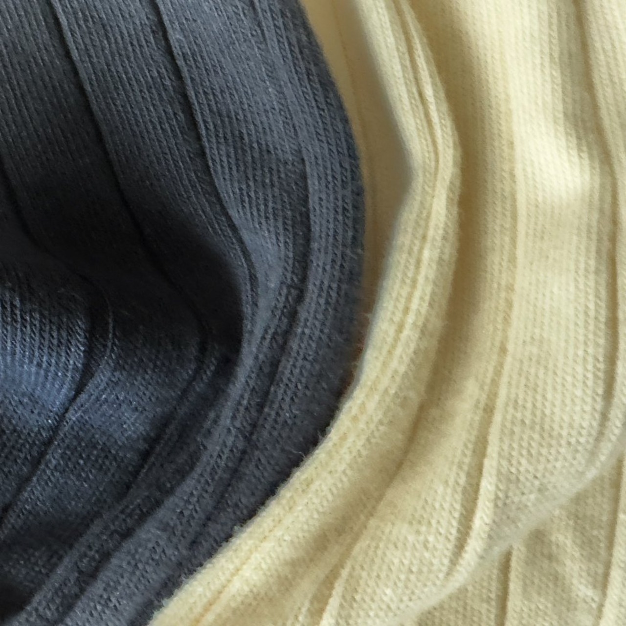 【ONU】やわらかニットリブパンツ navy 70~120cm 240211on - 5