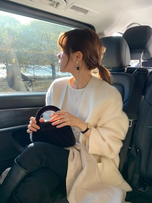 ounce ben alpaca half coat