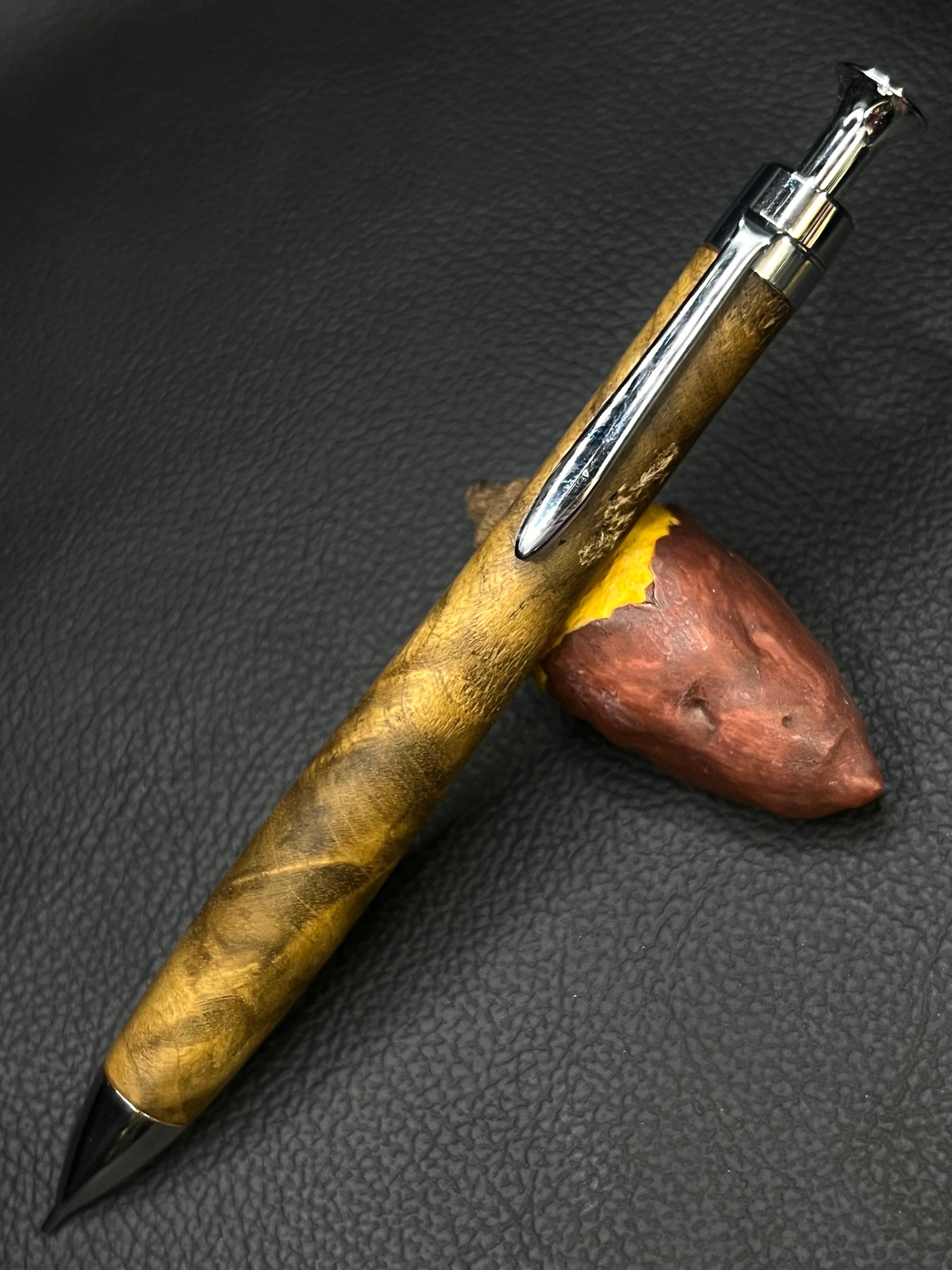 35 極上＋花梨瘤 「ボールペン シャーペンへ変更可能」 | こぶた工房