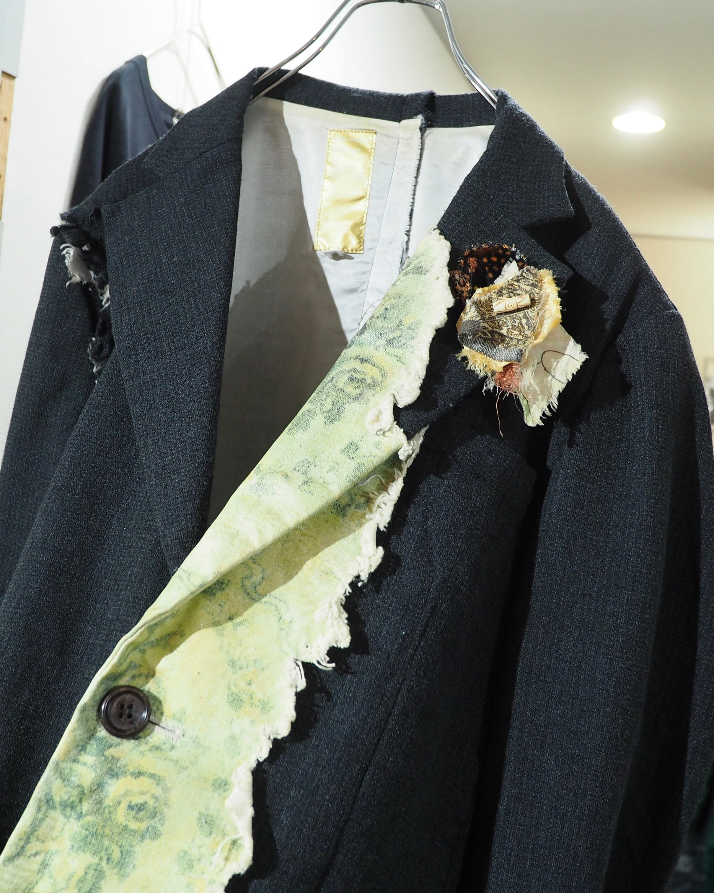 ” NOZOMI ISHIGURO - ノゾミイシグロ ” ” 再構築 ‐ Reconstruct ” Special Archive Tailored jacket