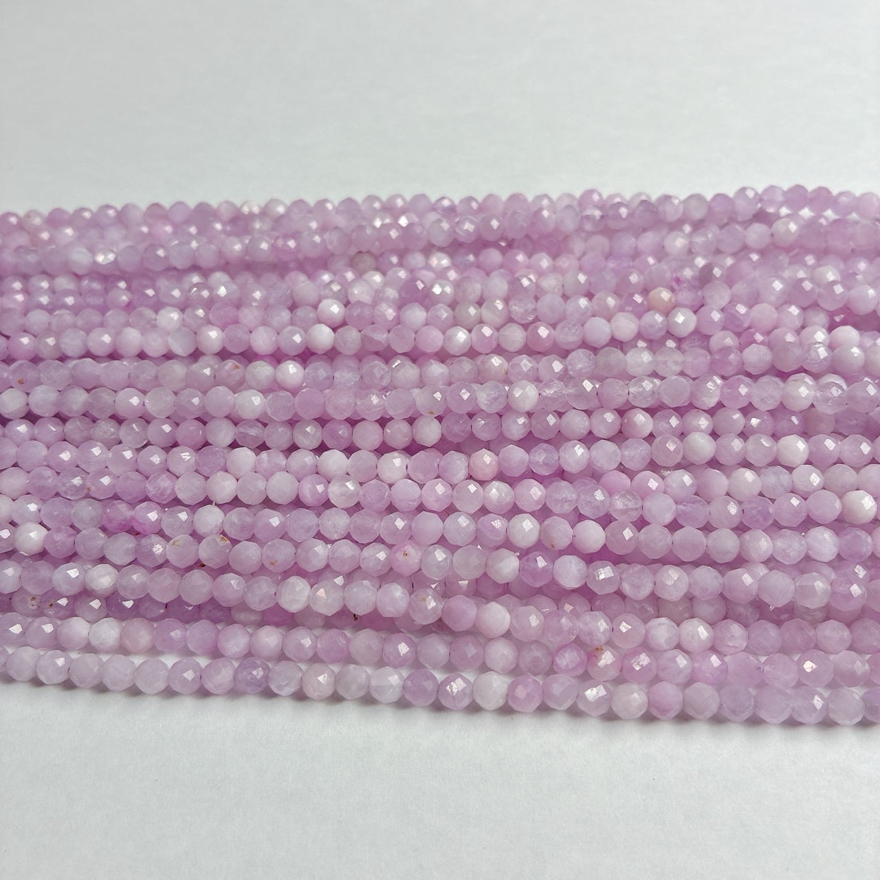 クンツァイト ラウンド ピンク紫 4mm | K0012