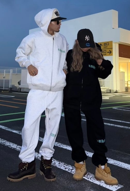 Ruhm3Dリフレクター刺繍バックロゴセットアップ | Ruhm