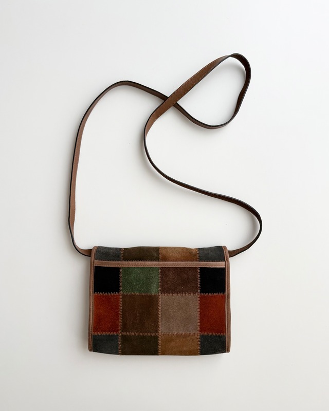 1990s CELINE PATCHWORK SHOULDER BAG