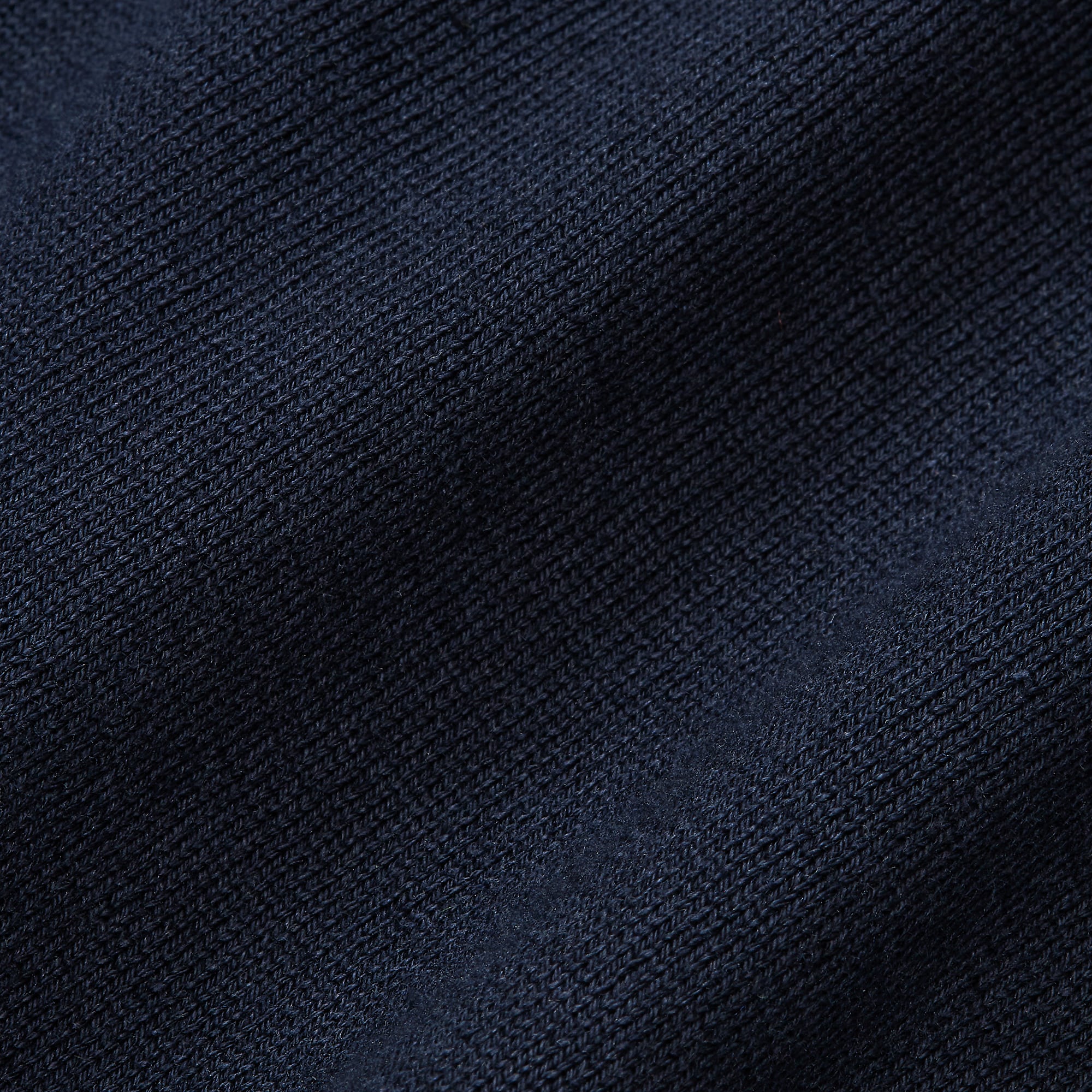 everyone cotton silk high gauge knit short sleeve tee shirt (NAVY