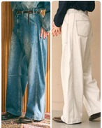 KHA:KI TYPE-35 DENIM TROUSERS / MIL26FPT3261