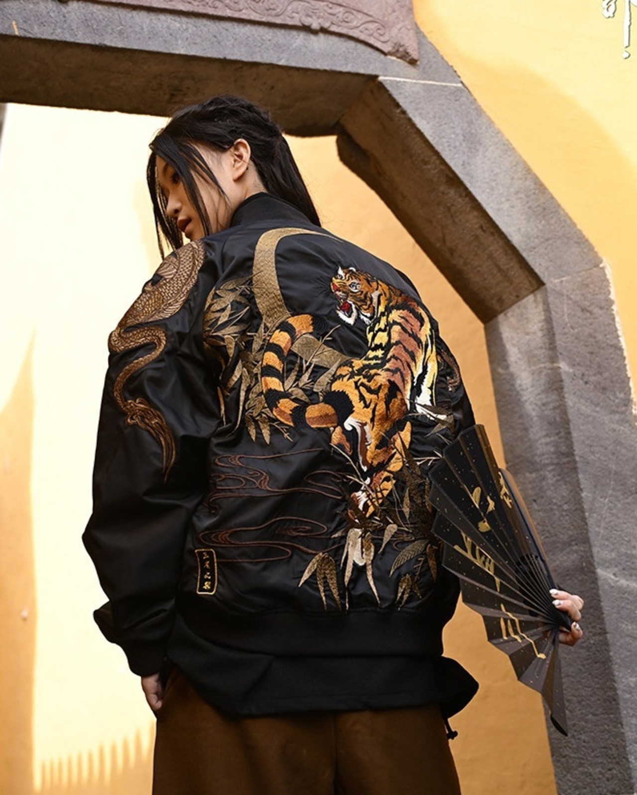 Tiger embroidery Yokosuka Jacket 【G1055】
