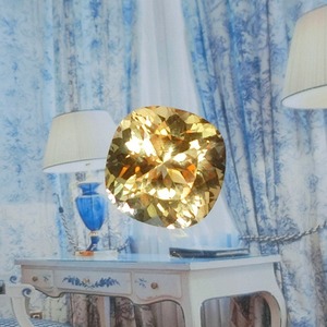 Gloria Sereno.【再入荷】これぞ黄金の巨石ゴールデンイエローベリル10ct！全て不安を解消し、好転の結果だけをもたらす、超強力な味方。