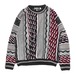 Vintage COOGI Pattern Crew Neck Cosby Knit [Alan Stuart] [1980s-]