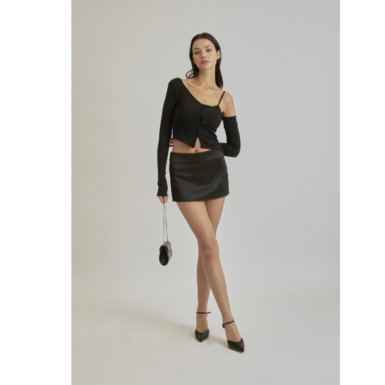 threetimes mini moon bag ショルダーバッグ バッグ ☆THREETIMES☆ MINI MOON BAG 大人気 韓国発 ショルダーバッグ