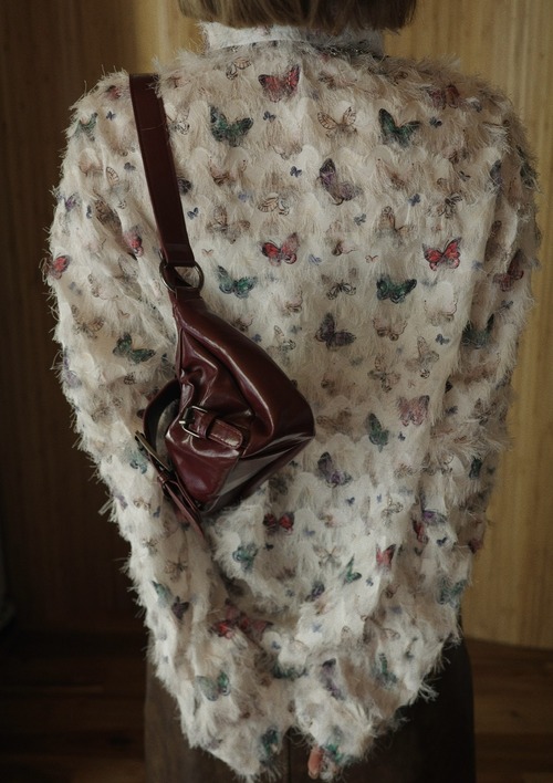 【 予約商品 】バタフライシャギーシャツ