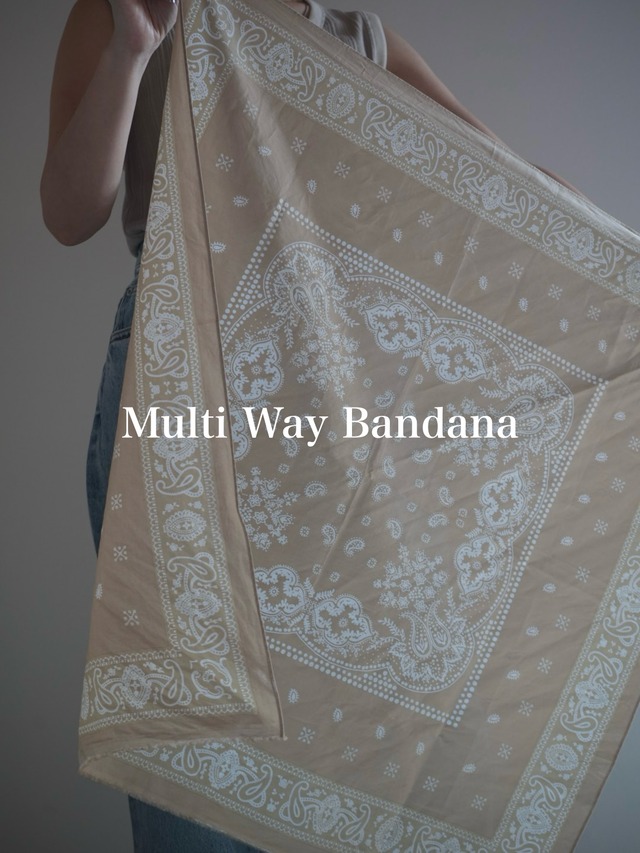 Johnbull【 Multi Way Bandana 万能バンダナ 】