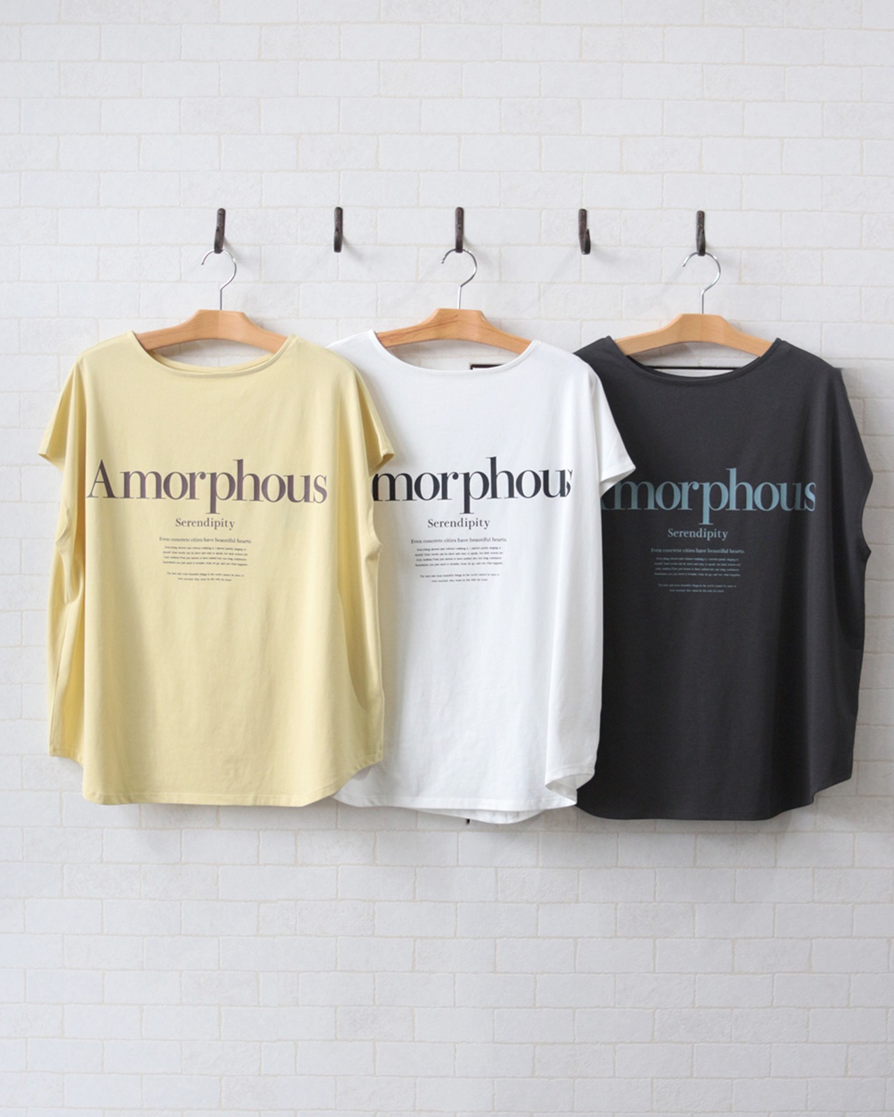 期間限定【hunch】オーバーフレンチロゴTシャツ　(260456)