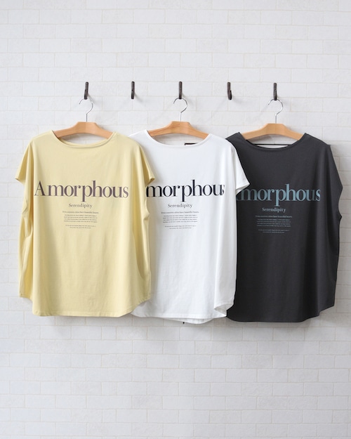 【hunch】オーバーフレンチロゴTシャツ　(260456)