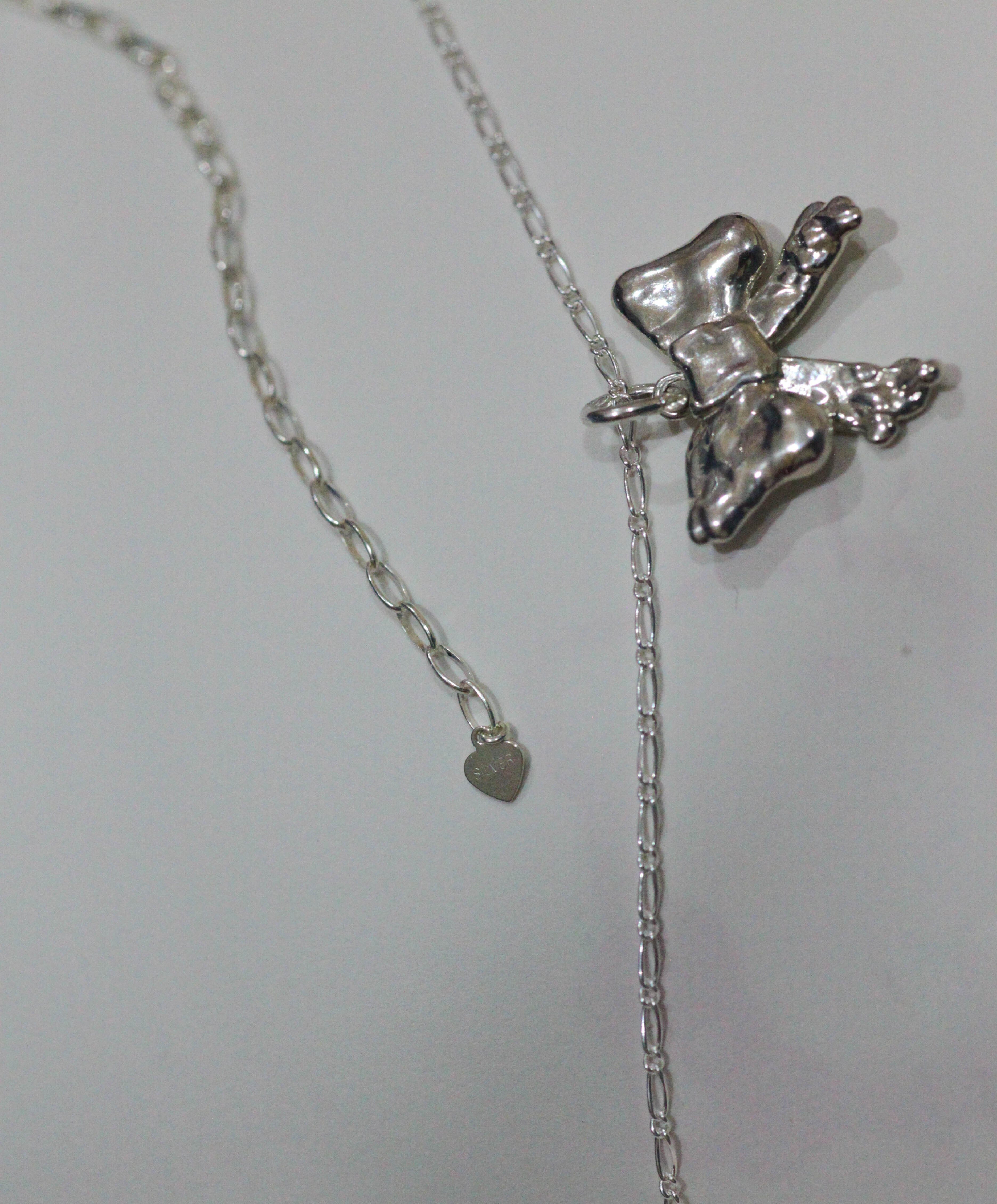 ribbone necklace/choker L silver925 #LJ23047N | LANIE