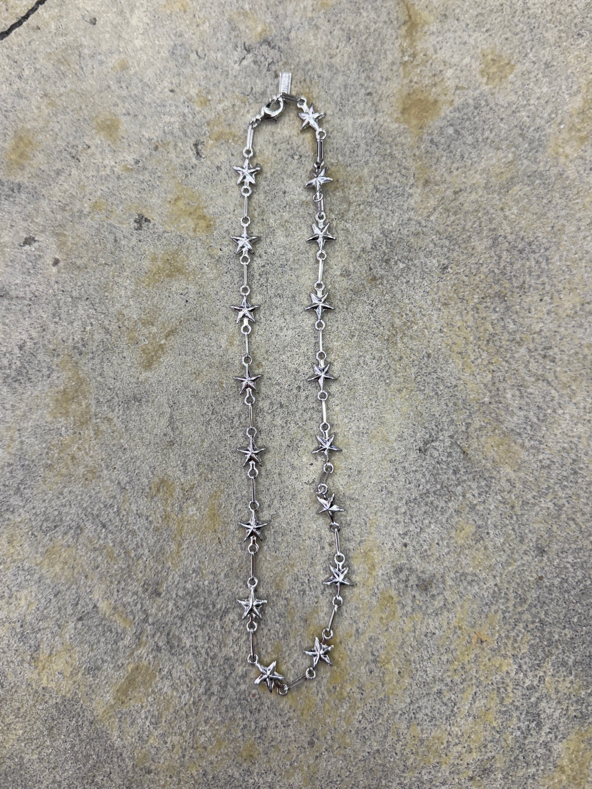 LITTLEBIG | Star Chain Necklace | Silver | HOWDAY