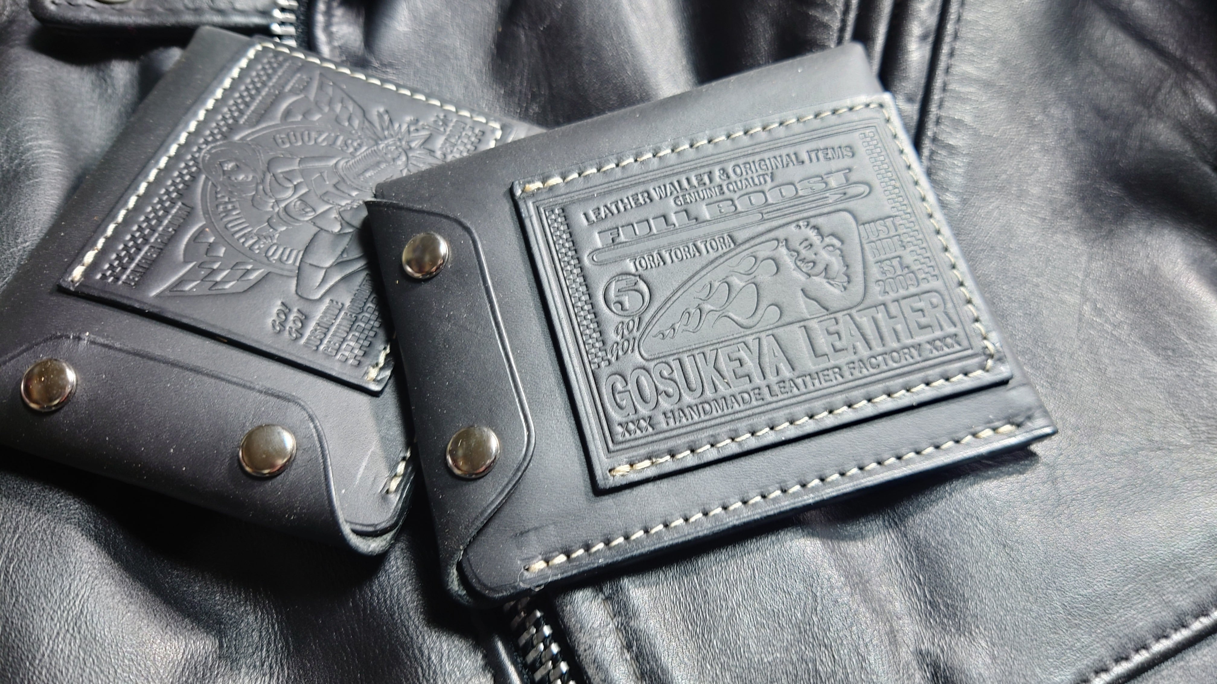 ライダースミニウォレット改 BB Riders Mini Wallet 改 Black Beauty