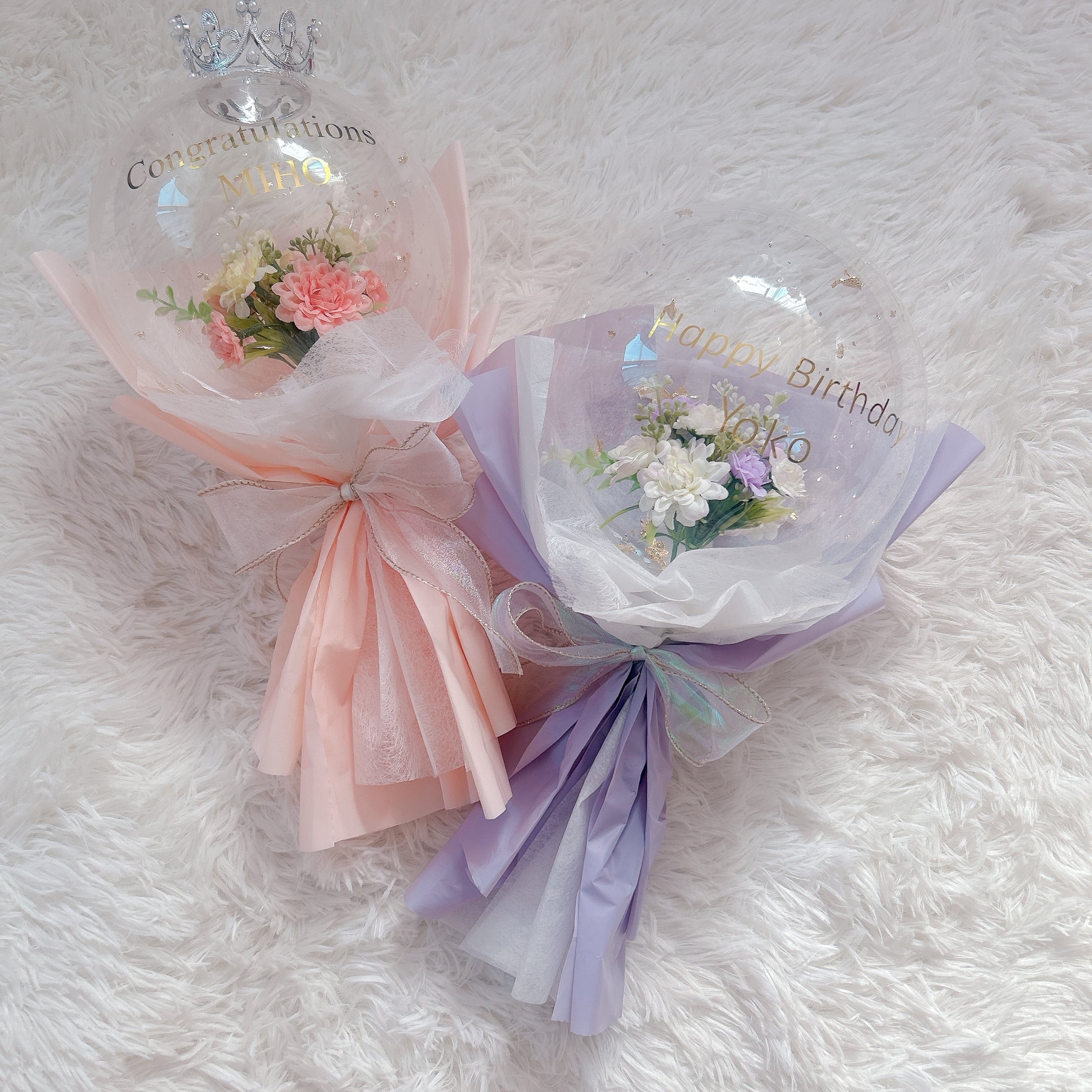 ガーベラ 1輪 バルーンフラワー フラワーバルーン ギフト プレゼント