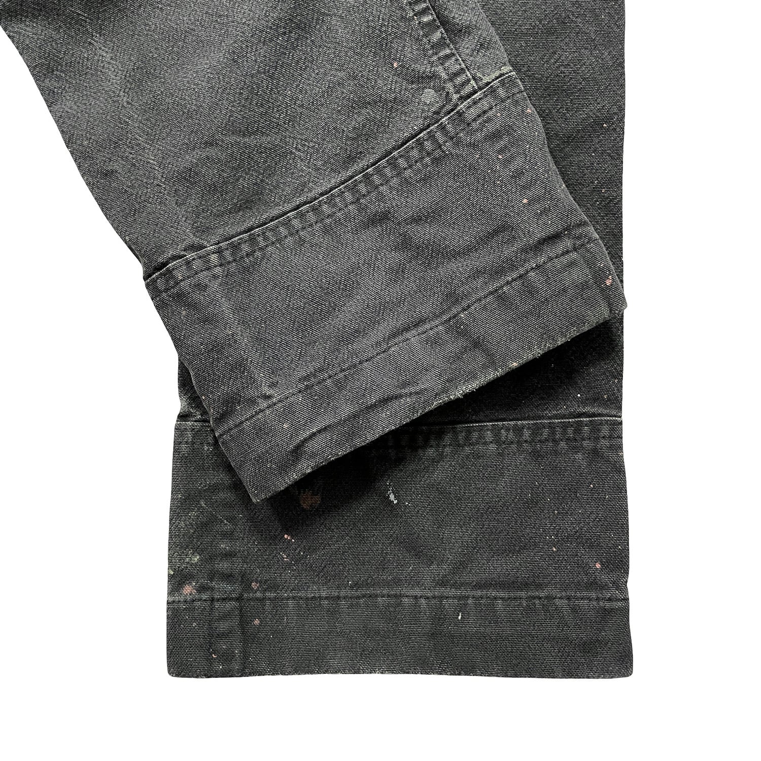 USA古着 Carhartt カーハート ダブルニー ブラックデニム ペインター