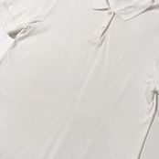 Burberrys バーバリー ワンポイント刺繍 半袖 ポロシャツ サイズ M /レディース/ホワイト/三陽商会/オールド