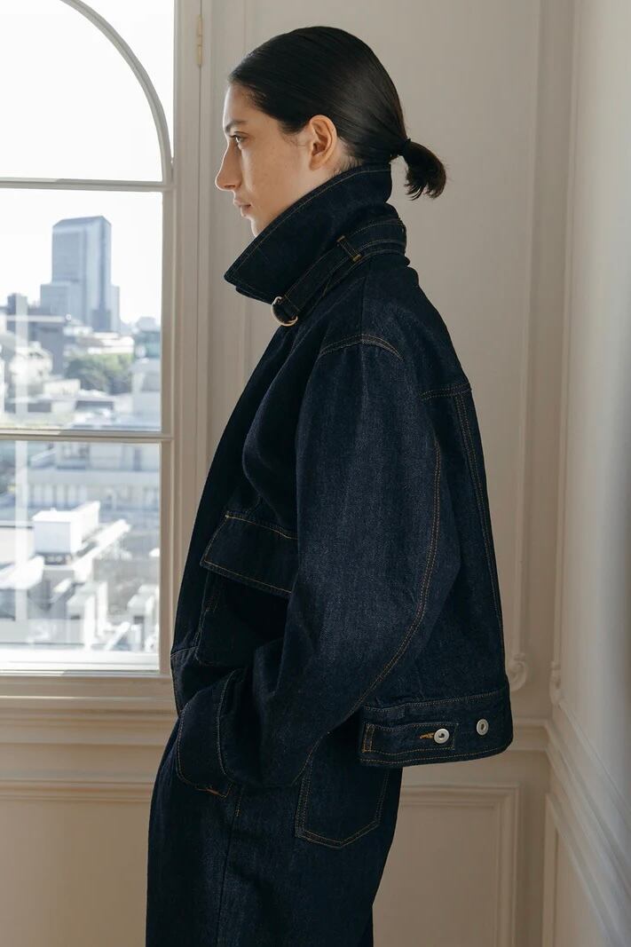 ànuke Standcollar Pocket Vest スタンドカラーポケットベスト Ivory