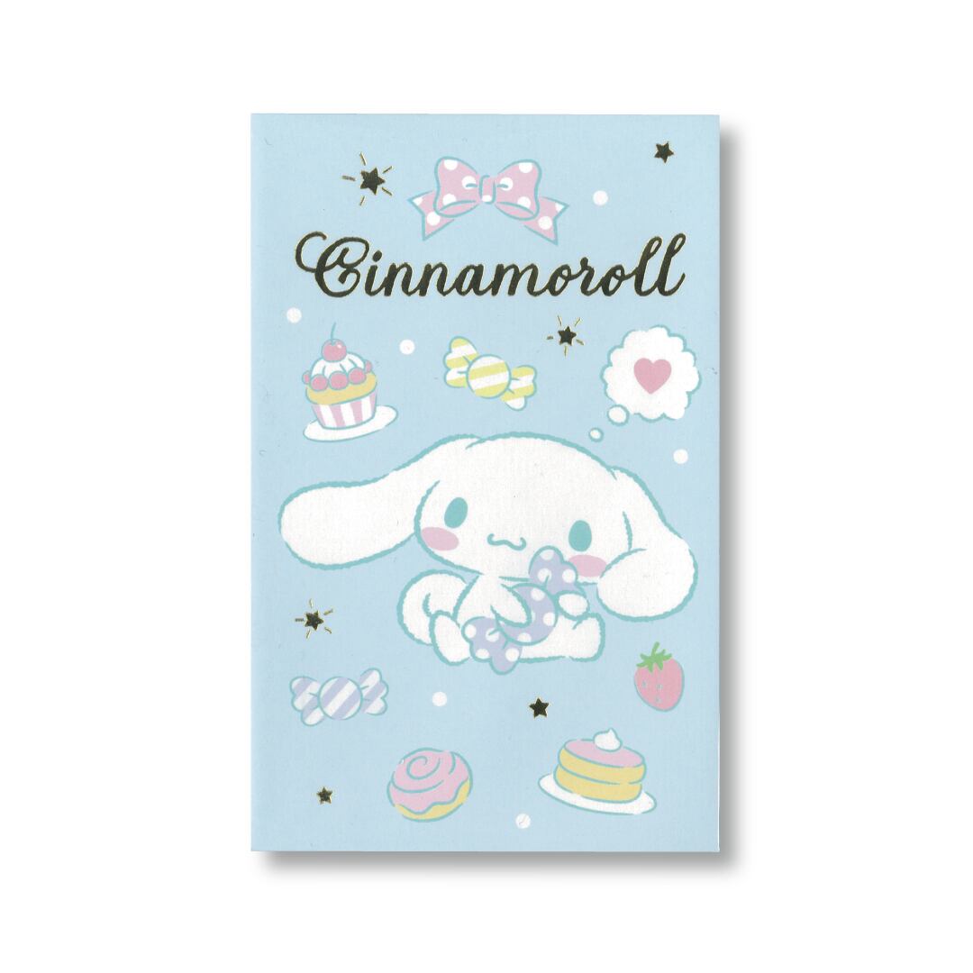 サンリオ　まとめい売り　5 サンリオ シナモロールポチ袋 シール入(5枚入)【45717-5】H6235