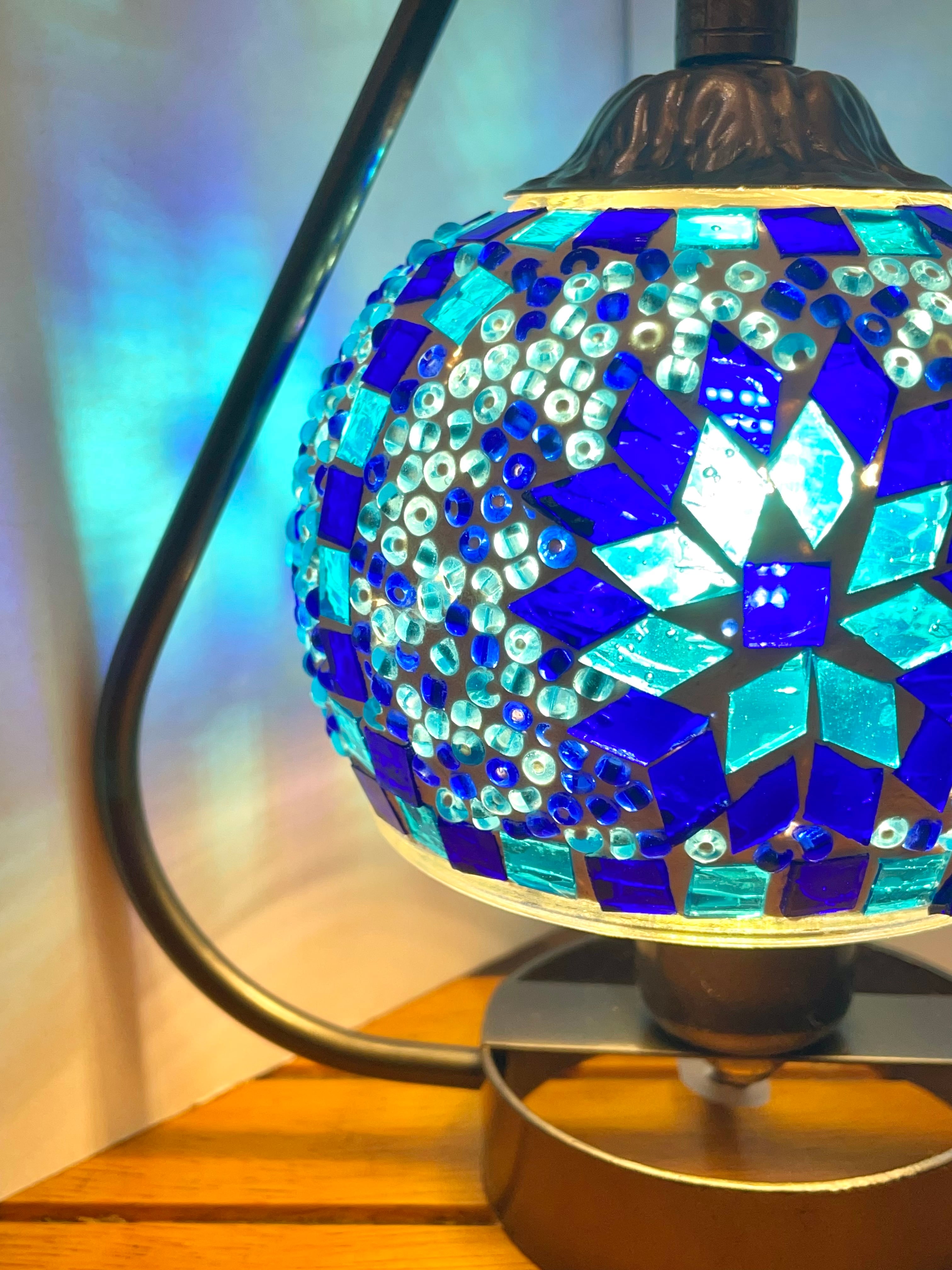 トルコモザイクランプ スタンドくるりんS | zakurotokyo