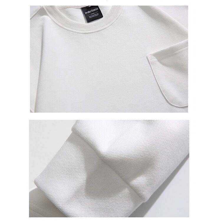 ★SIMPLE DESIGN ROUND NECK SWEATER　　　A0755