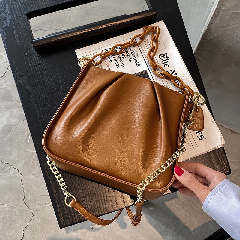 チェーン レッド ウィンター 冬物 スクウェア メッセンジャーバッグ 手作りハンドバック95052774285