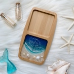 海色アクセサリートレイ✳︎海レジンアート
