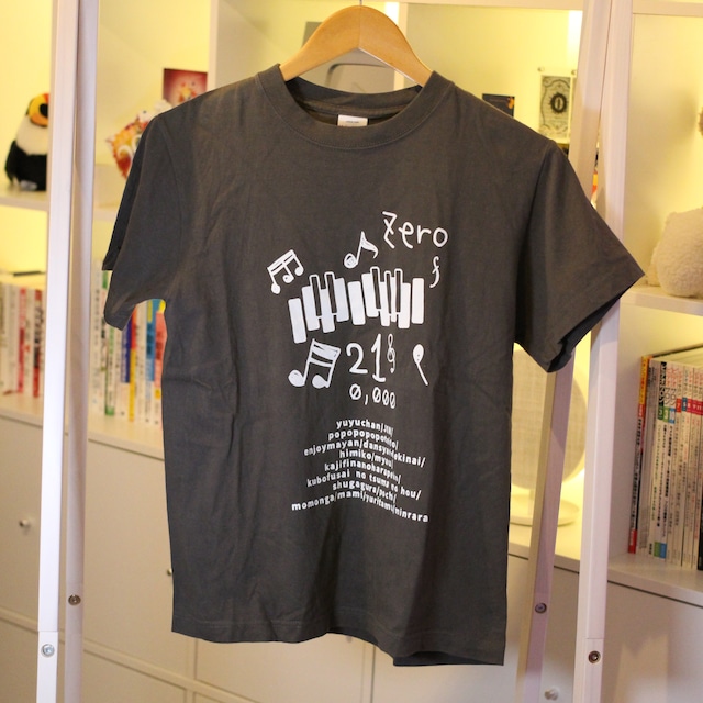 ※松本着用※【ClubZERO最終販売】心霊番組ゼロ登録者21万人記念Tシャツ（S）※発送時期：11月末～12月初旬頃