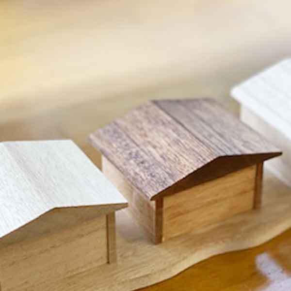 桐箱 家並みミニボックス工作キット | 伝統工芸×モダンライフ 桐・自然
