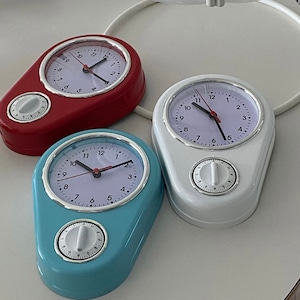 retro timer wall clock 3colors / レトロ タイマー ウォールクロック 壁掛け時計 韓国 北欧 雑貨