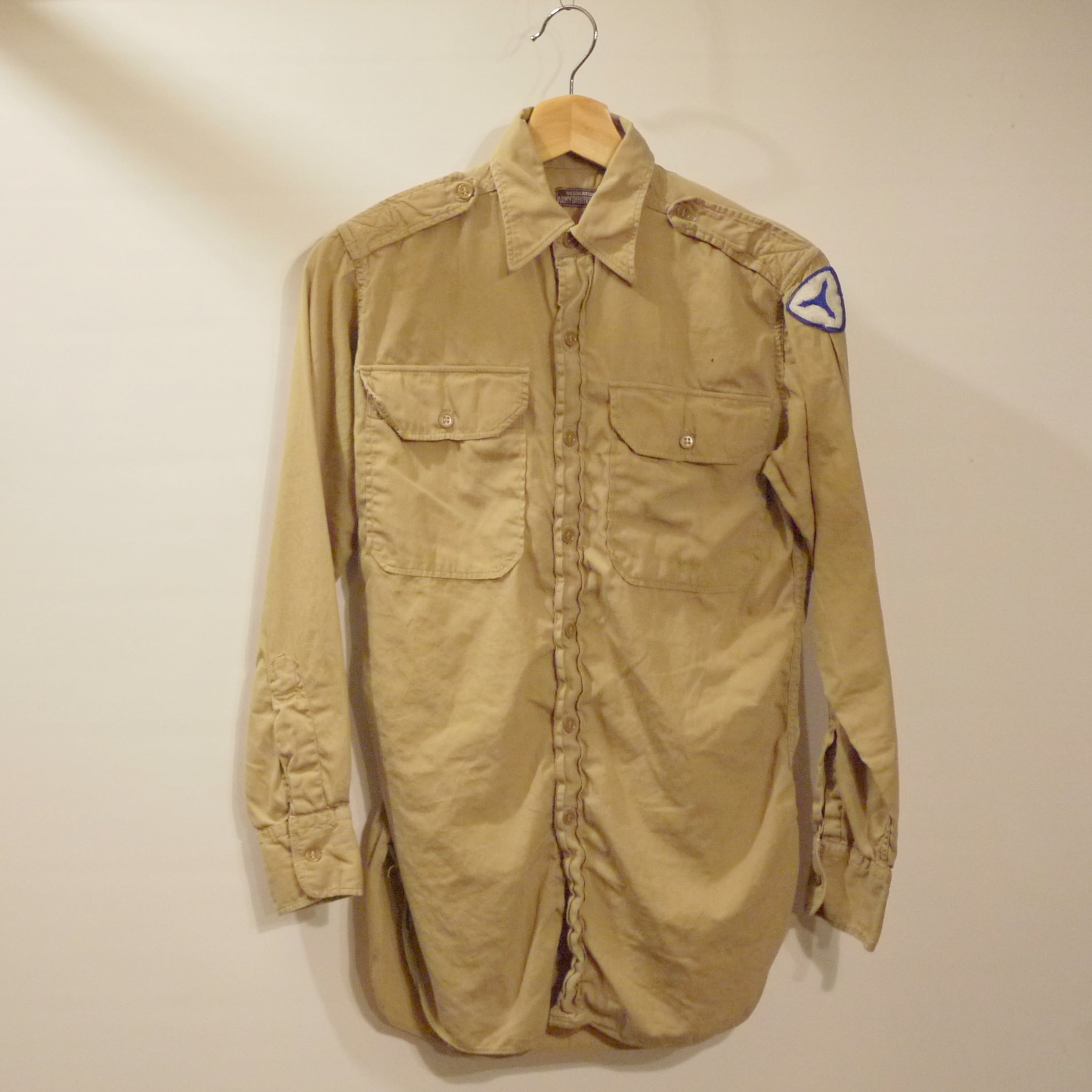 U.S.ARMY 1940's OFFICER'S SHIRT | HOLIDAY WORKS