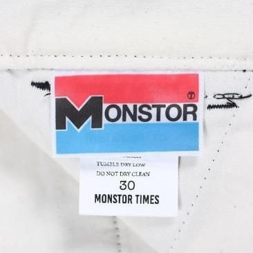 MONSTOR TIMES / MONSTOR TIMES CLASSIC PANTS Black | -FLAGS 2nd