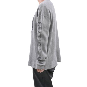 【VETEMENTS】BIKER CROSS WAFFLE LONGSLEEVE