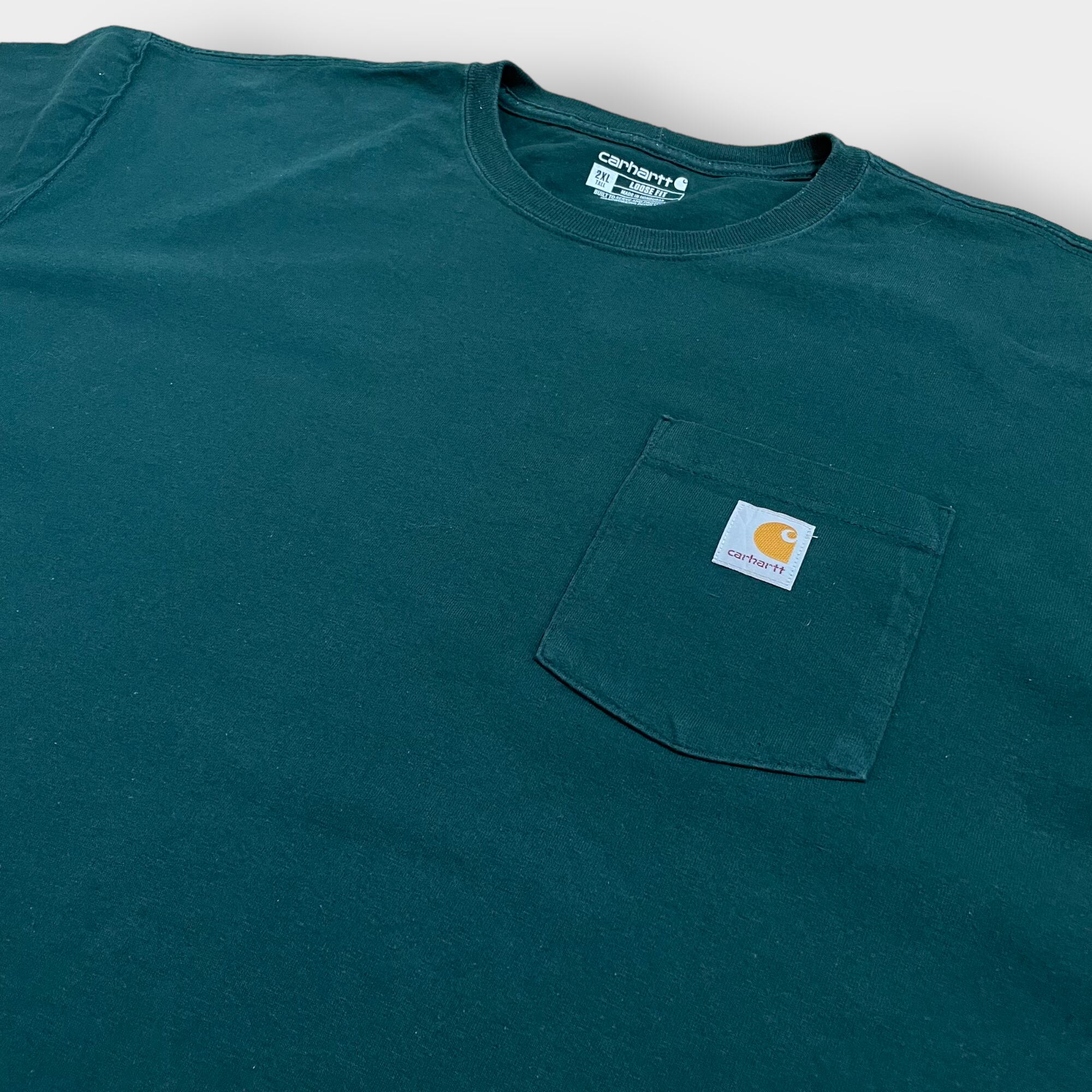 Carhartt】2XL ビッグシルエット Tシャツ T-SHIRT ポケットTシャツ