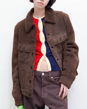 early2000s Ralph Lauren Purple Label - mouton jacket