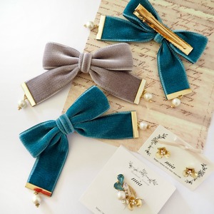 ベルベットリボンクリップ